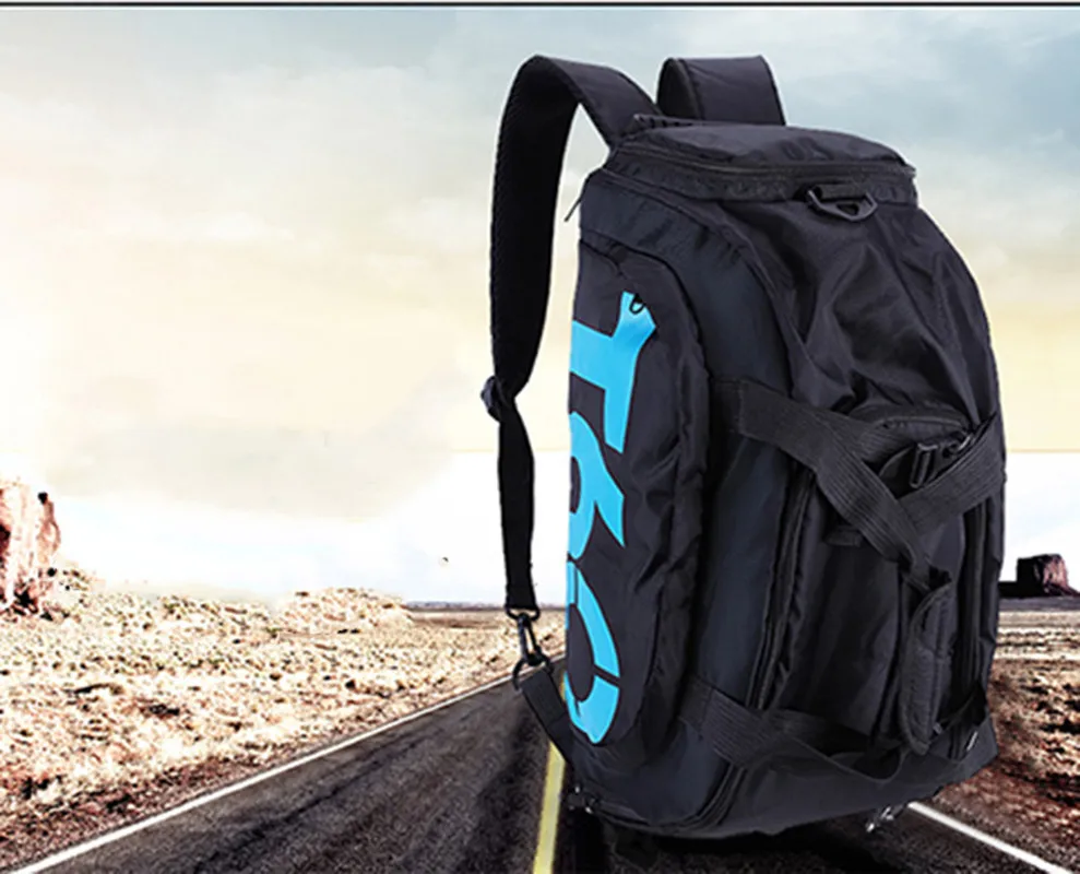 Футбольная сумка T60Brand, новинка, мужская спортивная сумка для спортзала, женская, для фитнеса, водонепроницаемая, для улицы, раздельное пространство для обуви, сумка, рюкзак, скрытый рюкзак