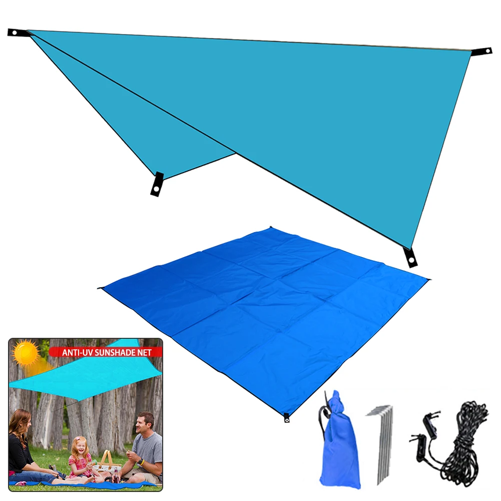 Водонепроницаемый солнцезащитный навес треугольный козырек для сада