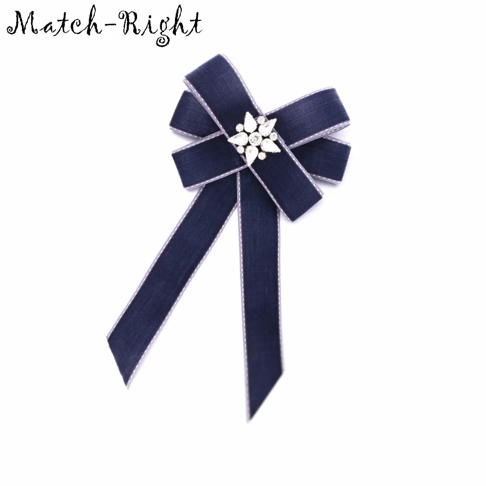 Женские и мужские броши подходящие по размеру Длинная лента большой бант рубашка