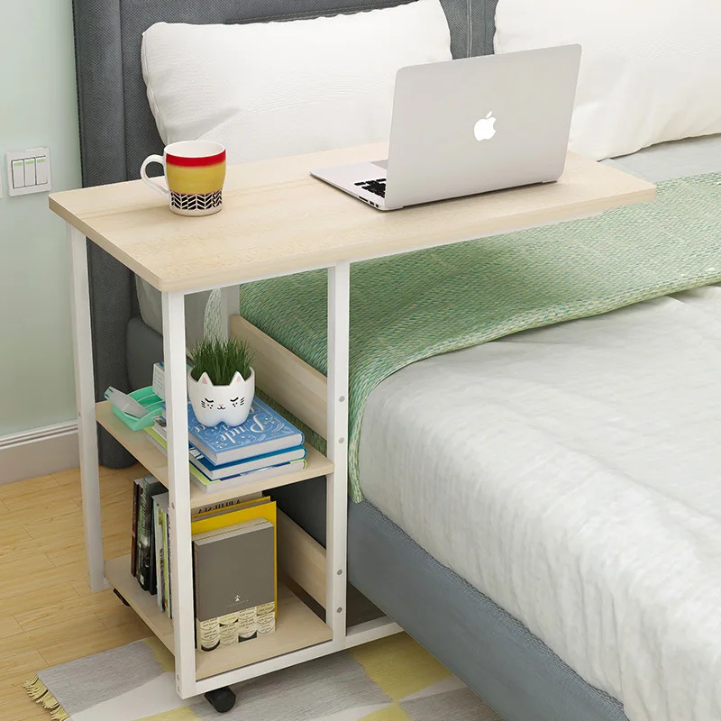 

Removable Bedside Table Laptop Computer Lazy Desk Simple Household Student Bed with Bedroom Small Table