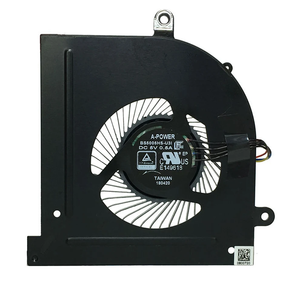 Ventilador para Computador Peças Interiores para Msi Gs63vr Gs73vr Gs62 10ms 16k4 16k5 16k3 Cpu Gpu Bsbs5005hs U3j U3i Ventiladores e resfriadores - Imagem 3