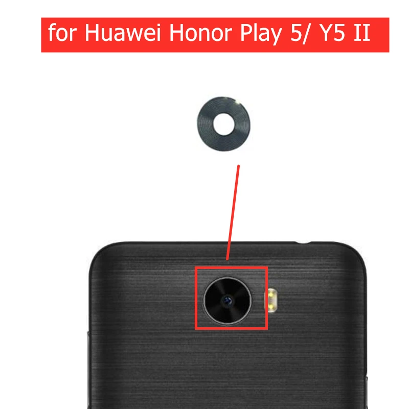Стекло для задней камеры Huawei Honor 5 Play/ Y5 II 2 шт. стекло с клеем на 3 м запасные части