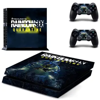 

Rainbow Six Quarantine PS4 Skin Sticker Decal For DualShock PlayStation 4 Console and 2 Controllers PS4 Skin Sticker Vinyl
