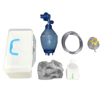 

First Aid (mouth to mouth) PE Transparent Mask Rescue Shields Heart Box Portable Light Weight Easy to carry