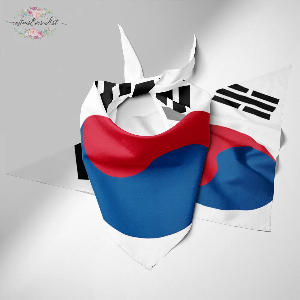 

The South-Korea flag Dog Bandana Cat Bandana Pet Bandana Pet Accessory personalized name custom pet present scarf