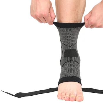 Nylon Sport Voet Wrap Enkelgewricht Bandage Enkel Protector Bandage Jogging Run Bescherming M/L/Xl