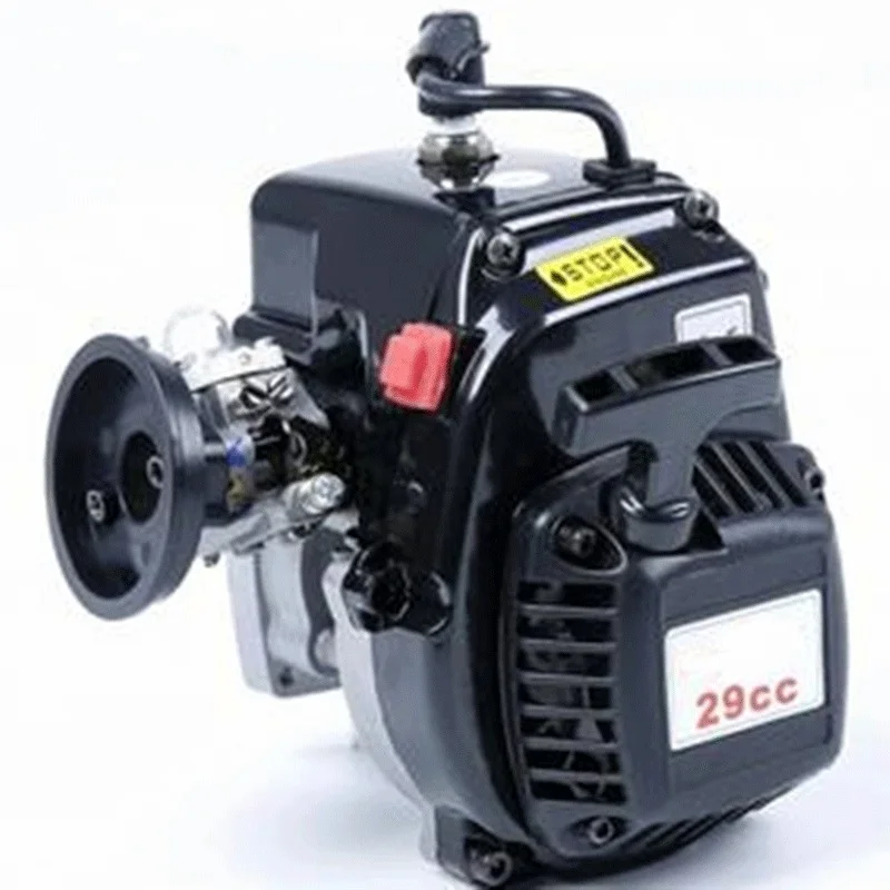 Комплект газовых двигателей с 4 болтами 29cc подходит для 1/5 HPI Rovan KM Baja 5B 5T 5SC LOSI DBXL FG