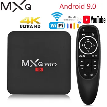 

Android tv box MXQ pro 4K Android 9.0 HD 3D 2.4G WiFi S905W Quad Core Media Player smart tv android tv box Subscribe Set Top Box
