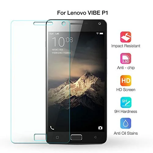 

9H Explosion Proof Tempered Glass Screen Protector Protective Film for Lenovo Vibe P1 P 1 P1a42 P1c72 P1c58 Dual Sim LTE-in