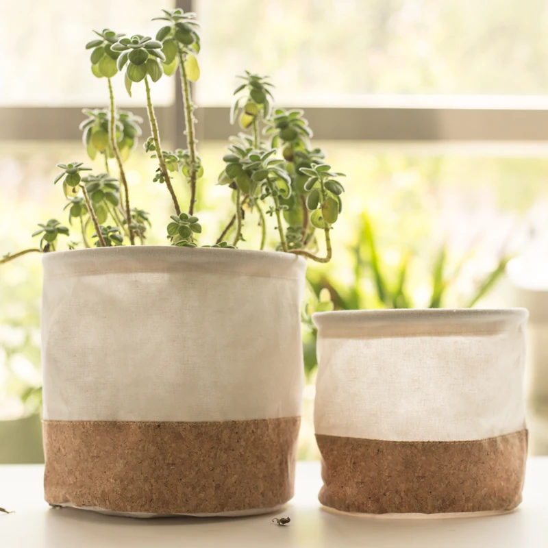 2020 New Style Waterproof Flower Pot Cover Multifunctional Desk Organizer Cosmetic Pen Box For Home Decor pot
