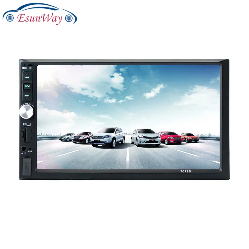 

2 din car radio coche recorder Bluetooth 2din 12v Player 7" HD Touch Screen MP3 MP5 auto Audio Stereo TF USB FM Autoradio 7012b