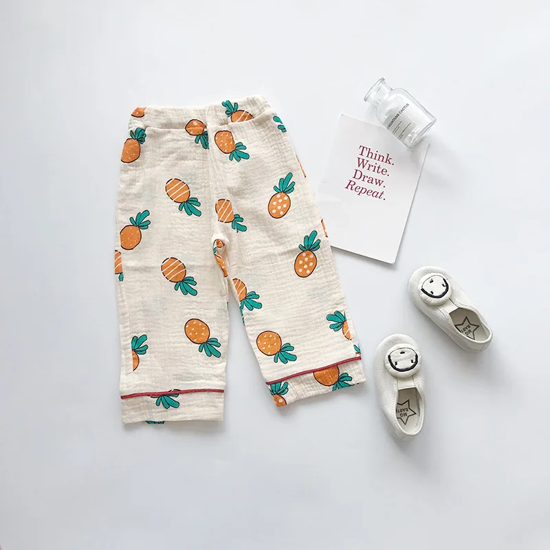Г., новые осенние детские пижамы комплект одежды для сна с длинными рукавами для девочек, топ+ штаны, комплект из 2 предметов