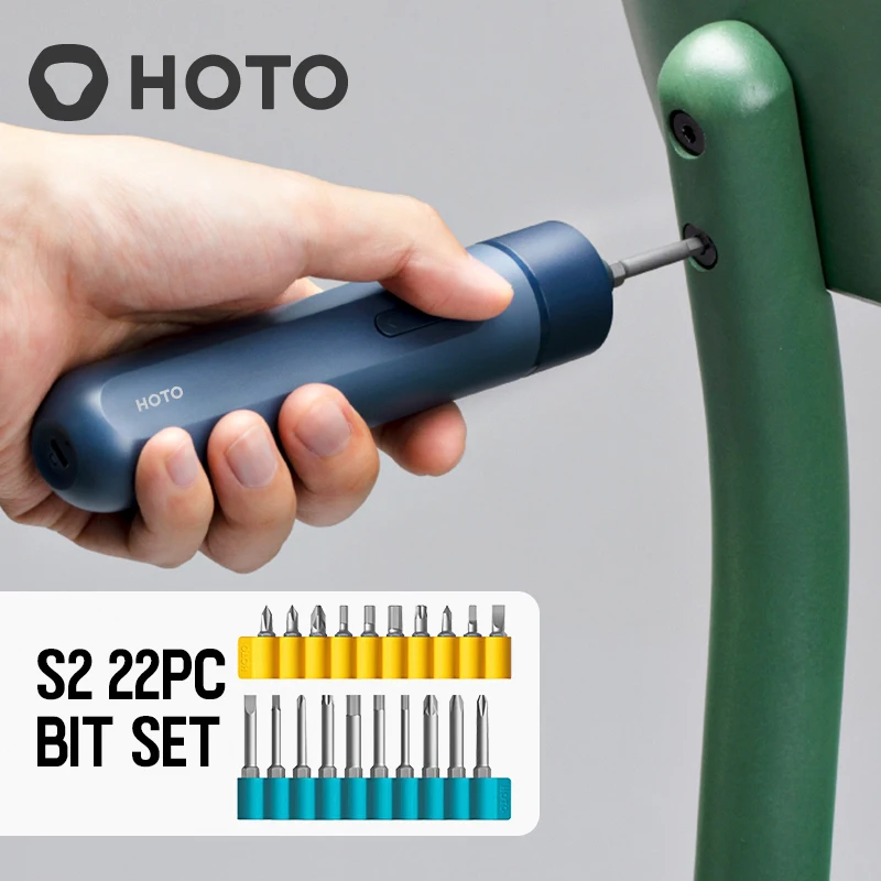 HOTO Cordless Screwdriver Lithium Battery Screwdriver 3.6V Lite