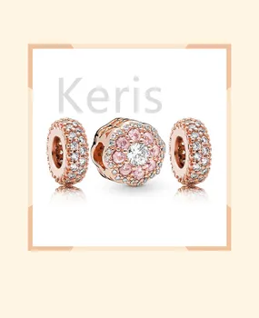 

100% 925 Sterling Silver New 2019 Spring RAU0593 Rose Shining Flower Pack Beaded Gift Set Free Shipping