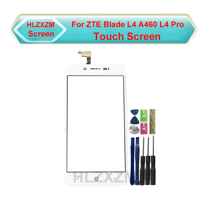 Для ZTE Blade L4 A460 Pro Сенсорный экран без ЖК-дисплея дигитайзер сенсор Замена с