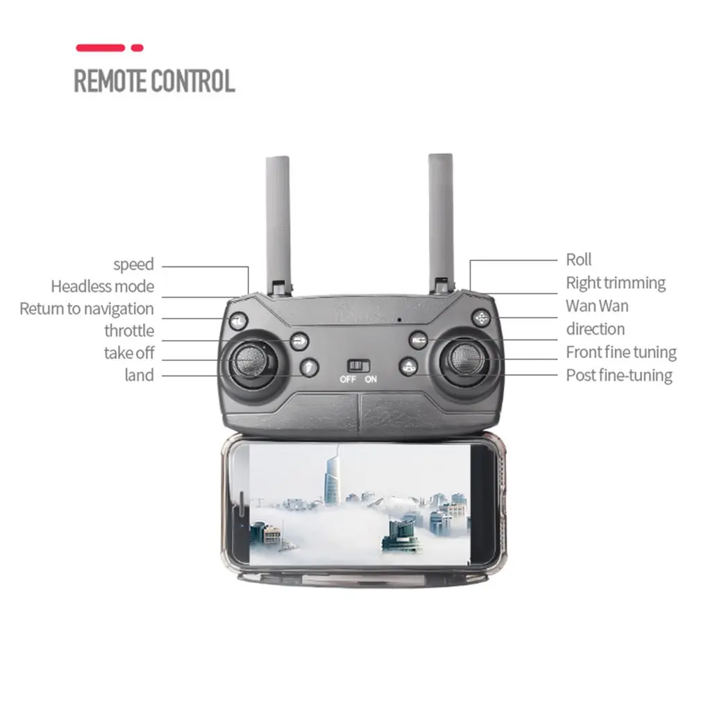 

CS-5 GPS Drone with 4K HD Camera Folding Drones Four-axis Helicopter One Return Key WIFI FPV RC Helicopter Boy Toys