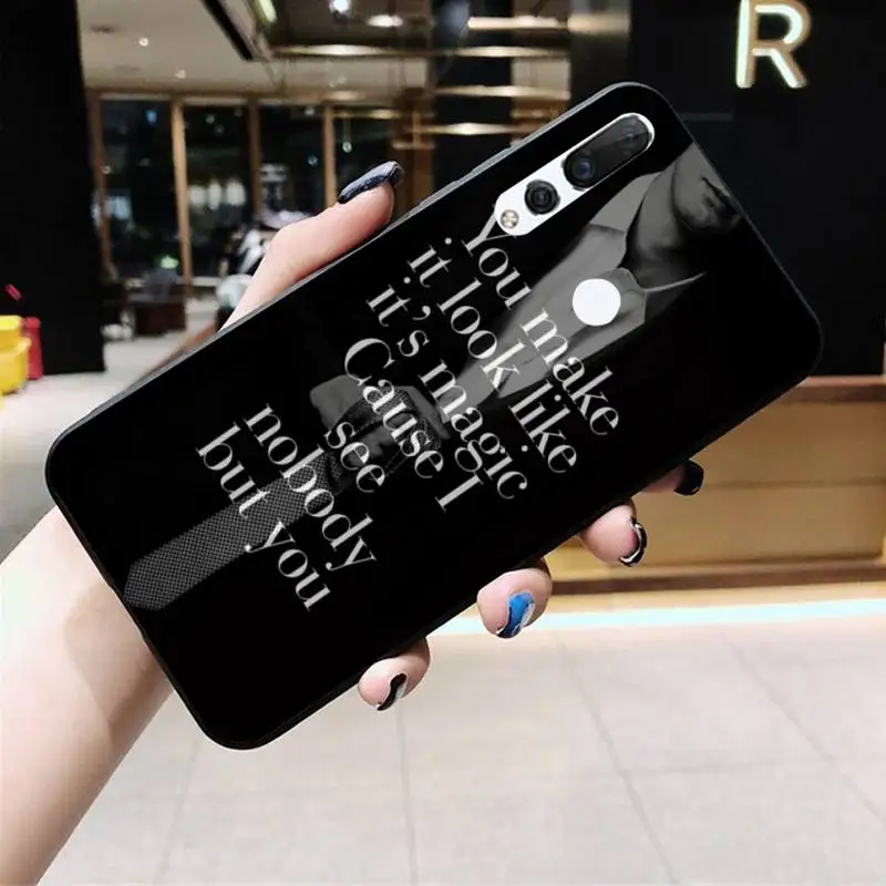 Fifty Shades Of Grey Phone Case Huawei Y6P Y8S Y8P Y5II Y5 Y6 2019 P Smart Prime Pro pu case for huawei Cases For Huawei