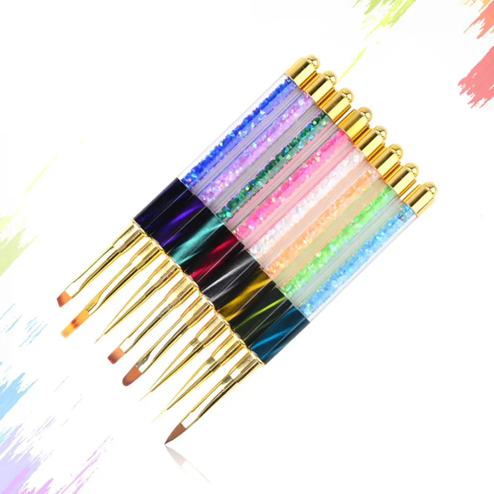 Профессиональный лак для ногтей Arting DIY кисть для рисования ручка УФ гель наконечник Кот-строитель ручка со стразами маникюрные салоны