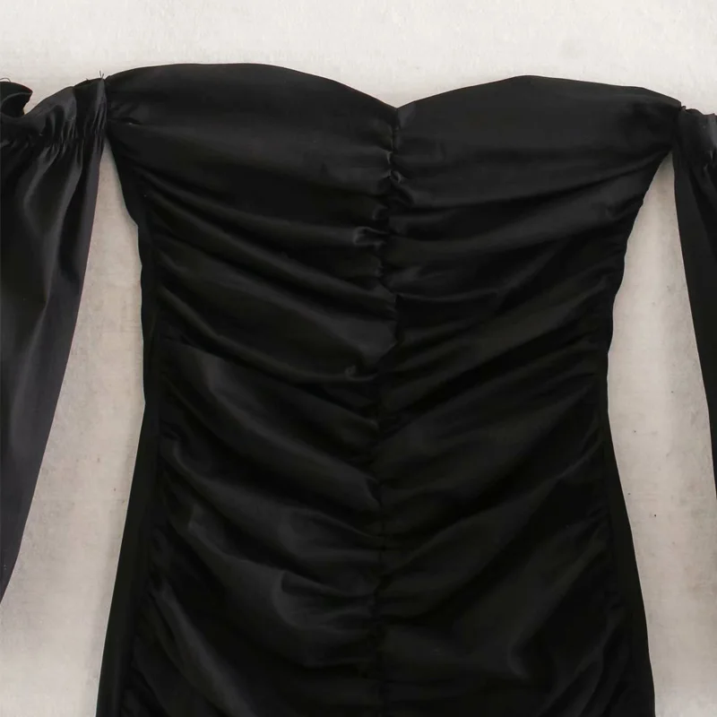 Летнее женское платье, повседневное однотонное плиссированное платье Vestidos