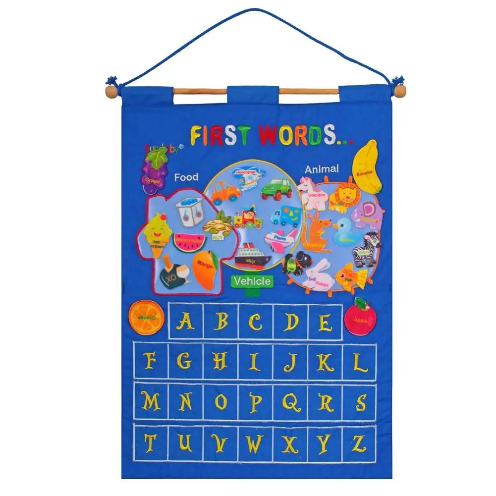 Children's Puzzle Pendant Educational Chart