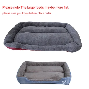 

S-3XL 9 Colors Paw Sofa Pet Beds For Dogs Waterproof Bottom Soft Fleece Warm Cat Bed House Big Dogs Pet House Waterproof Bottom