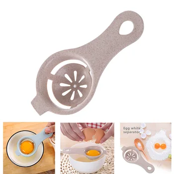 

Egg Divider Egg Yolk White Separator Egg Separator White Yolk Sifting Filter Divider Plastic Eggs Separation Tool Hot Sale