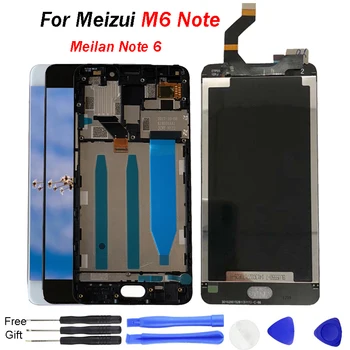 

For Meizu M6 Note LCD Display Touch Panel LCD Screen Digitizer Assembly Replacement Free tools For Meizu M6 Note Display