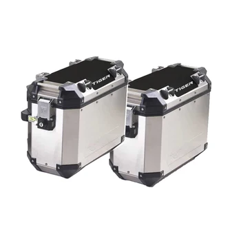 

trunk Sticker Side Case Pads Motorcycles Pannier Cover Set For Luggage Cases For triumph tiger 800 900 1200