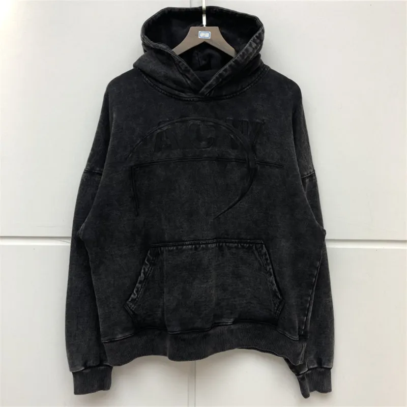 A-COLD-WALL Hoodies Men Women Retro Do Old Washed High-Quality Embroidery A COLD WALL ACW Sweatshirts Pullover