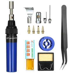 Fer à souder à gaz Portable en forme de stylo, petite torche de soudage multifonction pour le soudage au gaz domestique iro 