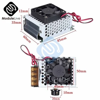 

AC 220V 4000W 20A SCR Variable Voltage Regulation Motor Speed Controller Fan Speed Controller Speed Voltage Temperature Control