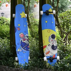 Luxury Maple Skateboard Anime Design Fashion Aesthetic Longboard Skateboard for Teen Girls Skateboard Fille Skateboarding