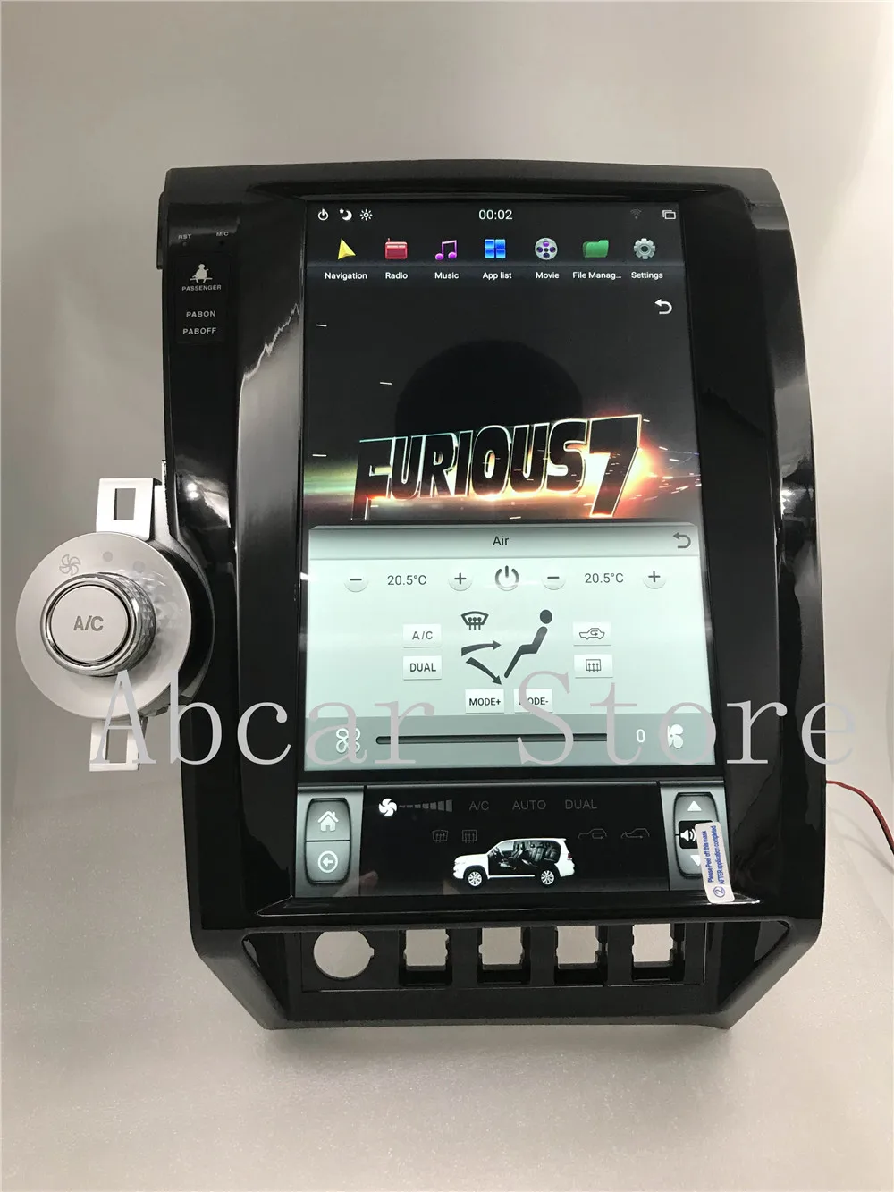 13,6 ''Tesla стиль Android 8,1 px6 автомобильный dvd-плеер gps навигация для Toyota tundra Sequoia 2007-2011 головное устройство стерео радио