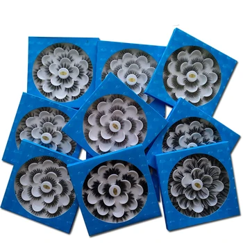 

10 pairs Thick Volume 3D Faux Mink Lashes Natural False Eyelashes Lashes Makeup Extension Eyelashes Cruelty-free wholesale SL03