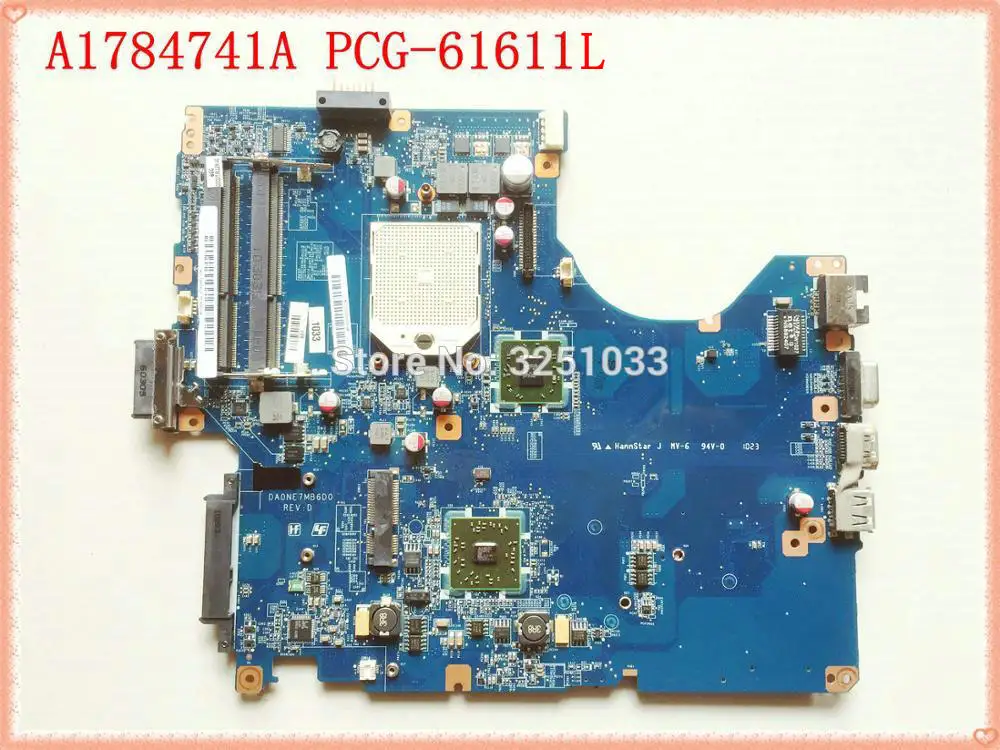 Материнская плата для ноутбука DA0NE7MB6D0 DA0NE7MB6E0 A1784741A материнская sony ddr3 основная PCG