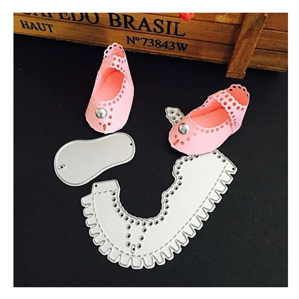 

Girl shoes Cutting Dies Craft Metal cut die Cute Scrapbooking Paper Card Craft Embossing 2019