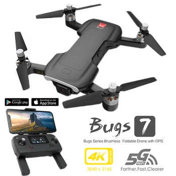 

Bugs 7 Gps Drone 4k 5g Wifi Hd Camera Brushless Motor Rc Helicopter B7 Drones With Camera Hd Fpv Quadcopter Foldable Dron