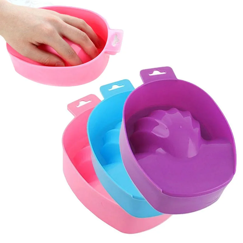 2 шт. ногтей рук средство для мытья замочить чаша салон покрытие для маникюра средства для мойки JS11