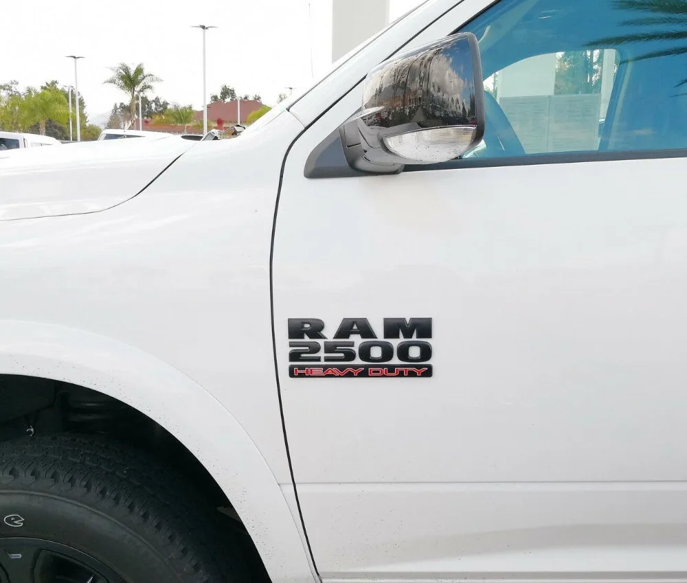 5x R AM 2500 plus 5 7 Hemi 4x4 эмблема бейдж 3D наклейки черный матовый|Наклейки для салона