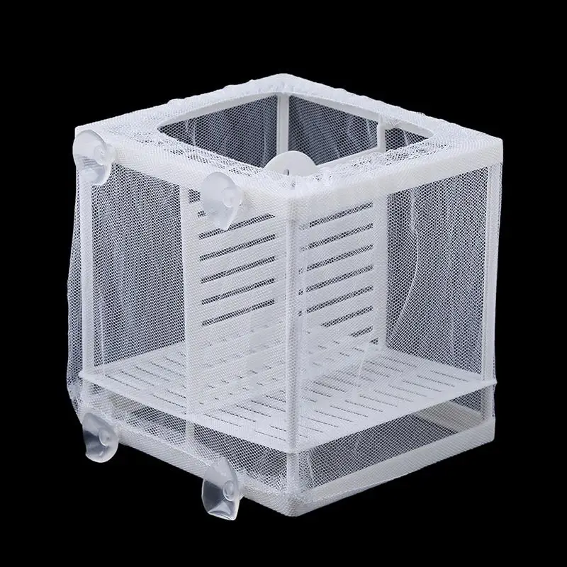 Aquarium Fish Breeding Breeder Box Baby Fish Hatchery Isolation Net Tank Incubator Box Hanging Aquarium Accessory Supplies