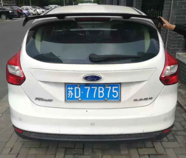 Для Ford focus Хэтчбек задний спойлер крыло VT стиль хвост 202 2013 по unpaint или лак цвет