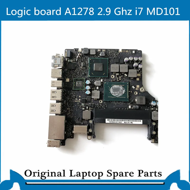 Оригинальная логическая плата для Macbook Pro Uniboby A1278 материнская плата MD101 MD102 2,5 Ghz i5 2,9 Ghz i7 2011-2012