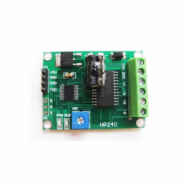 

A19-- New version Stepping motor drive control Serial port Robot 750ma current 7~25VDC