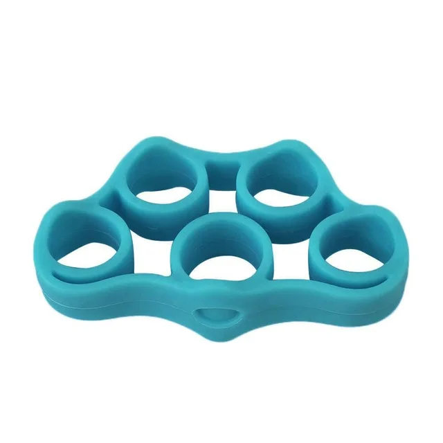 1PCS FINGER BANDS Силиконовый эспандер тугой для пальцев, тренажер с сопротивлением, повязка на запястье, Йога, носилки ручной эспандер, упражнения - Цвет: 1PCS FINGER BANDS