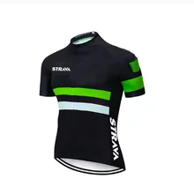 

Short-Sleeved Cycling Jersey Men's Sportswear STRAVA 2020 Spring And Autumn Breathable Quick-Drying Outdoor Mountain Road Bike