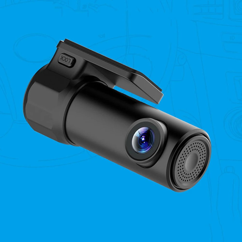 Мини HD 1080P wifi видеорегистратор для автомобиля dvr камера видео рекордер широкий угол g-сенсор детектор движения NJ88