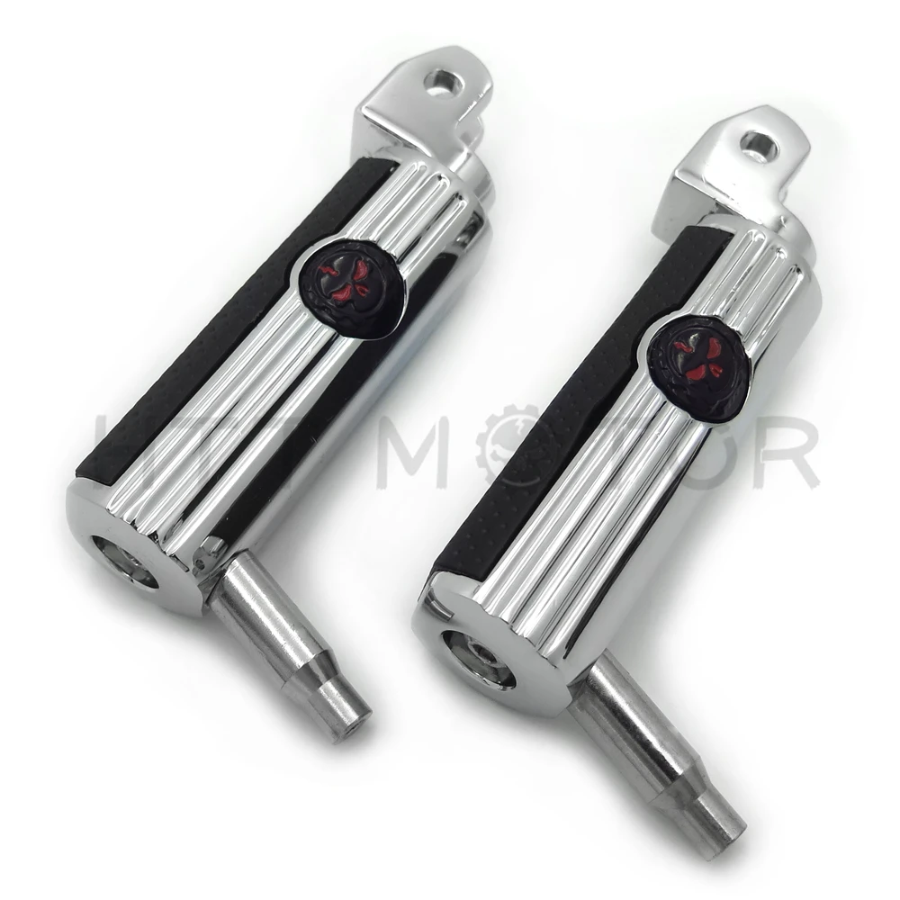Aftermarket Для Yamaha V-Star 1100 650 на заказ Stryker Bolt V-Max Virago Skull подножки