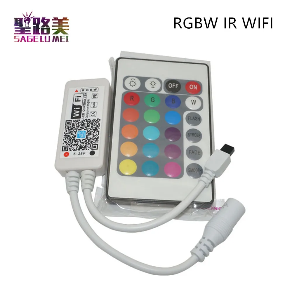 Светодиодный контроллер 16 миллионов цветов Wi Fi RGB/RGBW управление смартфоном режим