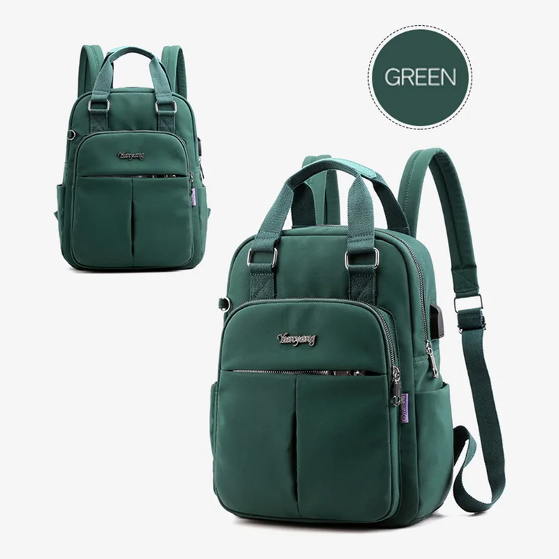 New Designer Backpacks Women Large Capacity Travel Bags Fashion Student School Backpacks Ladies Multi-pockets Backpacks