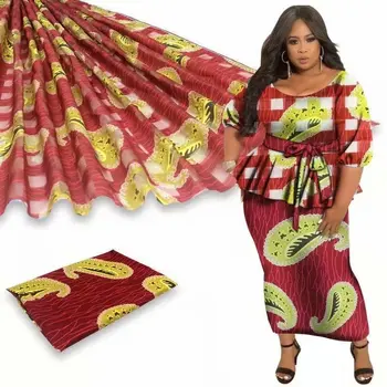 

Chiffon silk New Arrival satin RIBBON silk fabric african wax pattern design Eco-Friendly silk fabric for WOMEN Party Dress